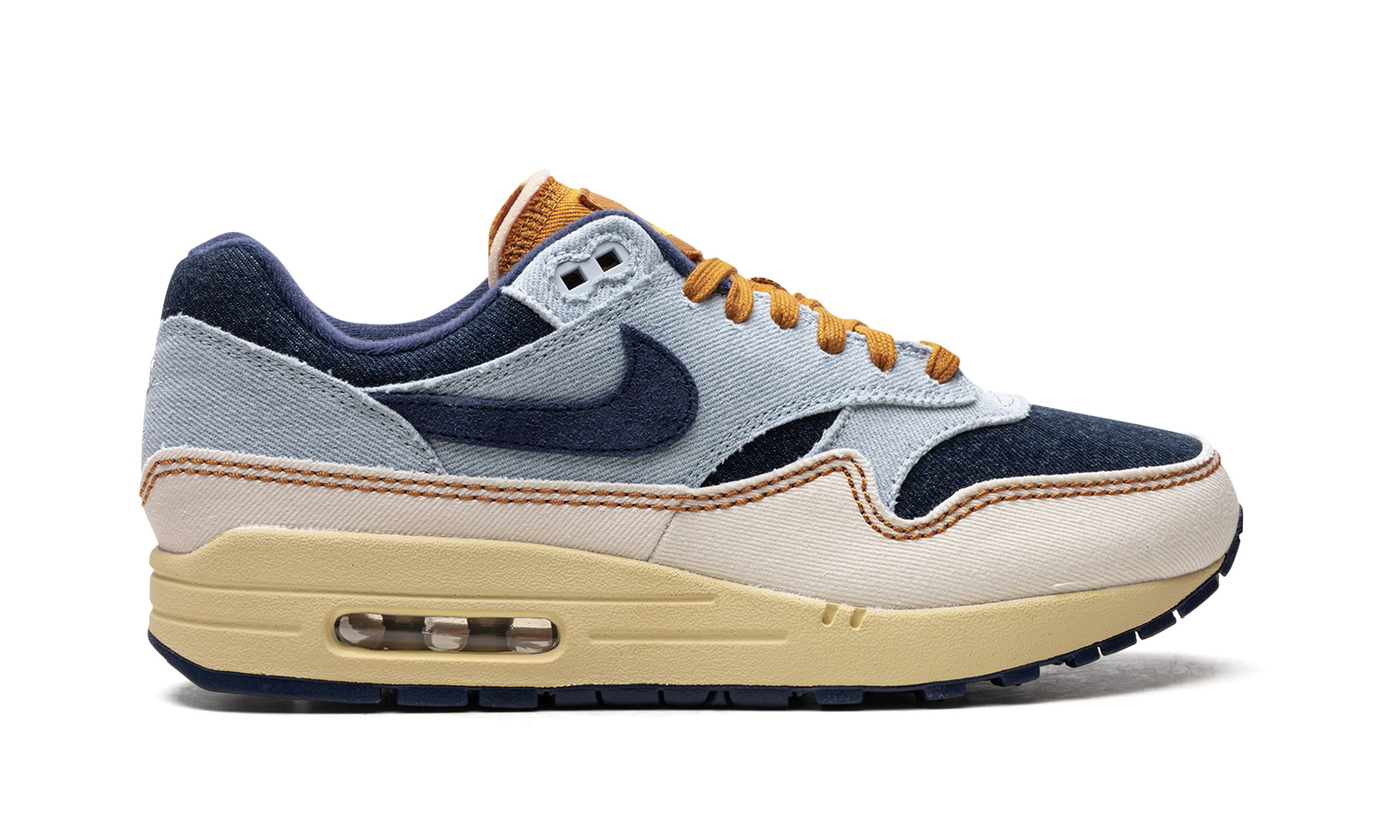 AIR MAX 1 '87 WMNS "AURA / MIDNIGHT NAVY / PALE IVORY" FQ8900 440
