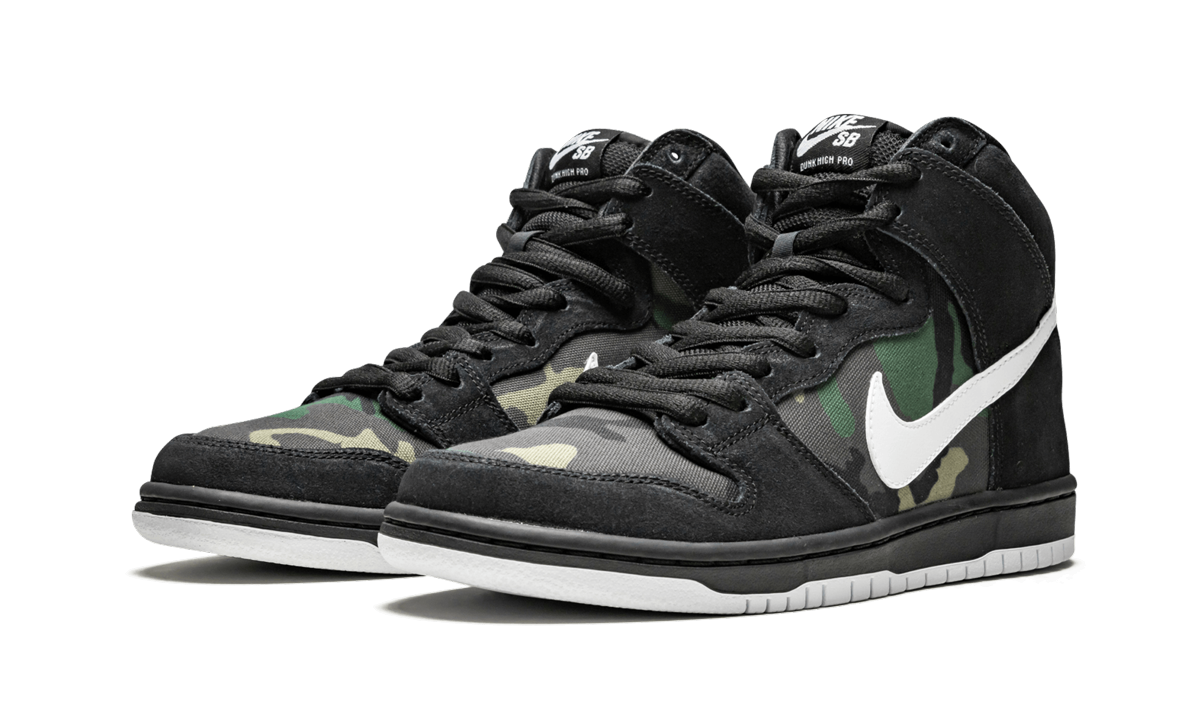 SB Dunk High Pro "Camo" BQ6826 001
