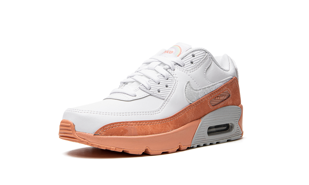 Air Max LTR 90 GS "White Light Madder Root" DM0956 100