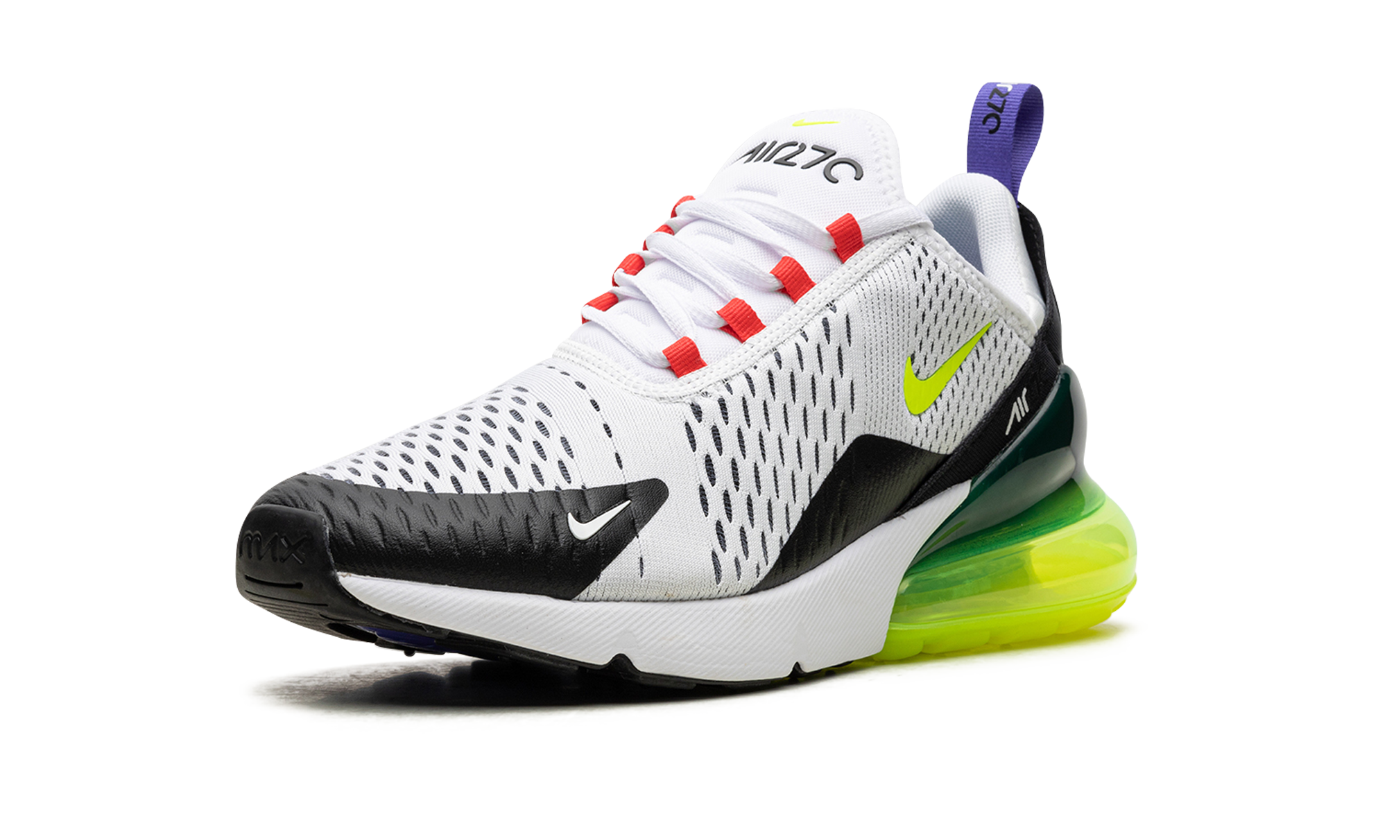 AIR MAX 270 WMNS "White Volt Siren Red" AH6789 116