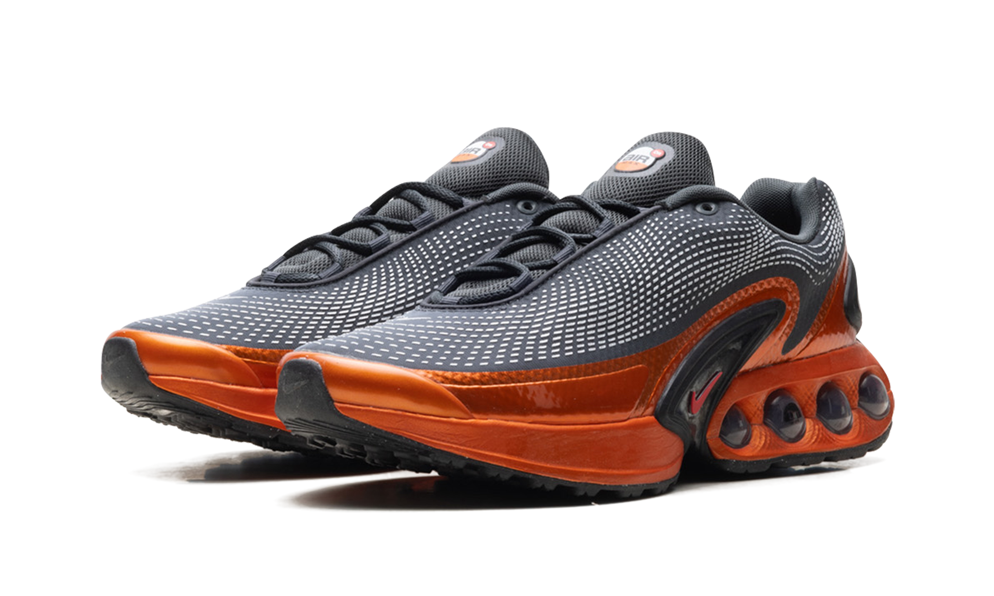 AIR MAX DN QS "Dark Smoke Grey/Metallic Dark Grey/Salsa Red" HJ6695 001