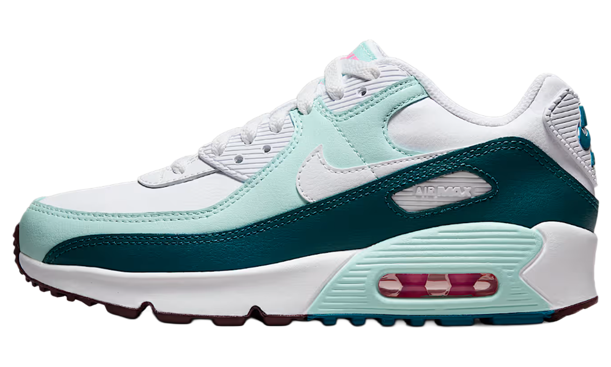 Air Max 90 Leather GS "White Jade Ice" DV3607 104