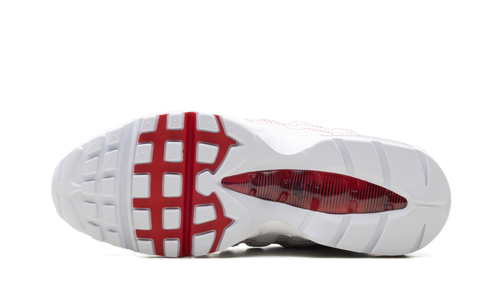 Air Max 95 OG "Big Bubble White University Red" IB7936 100