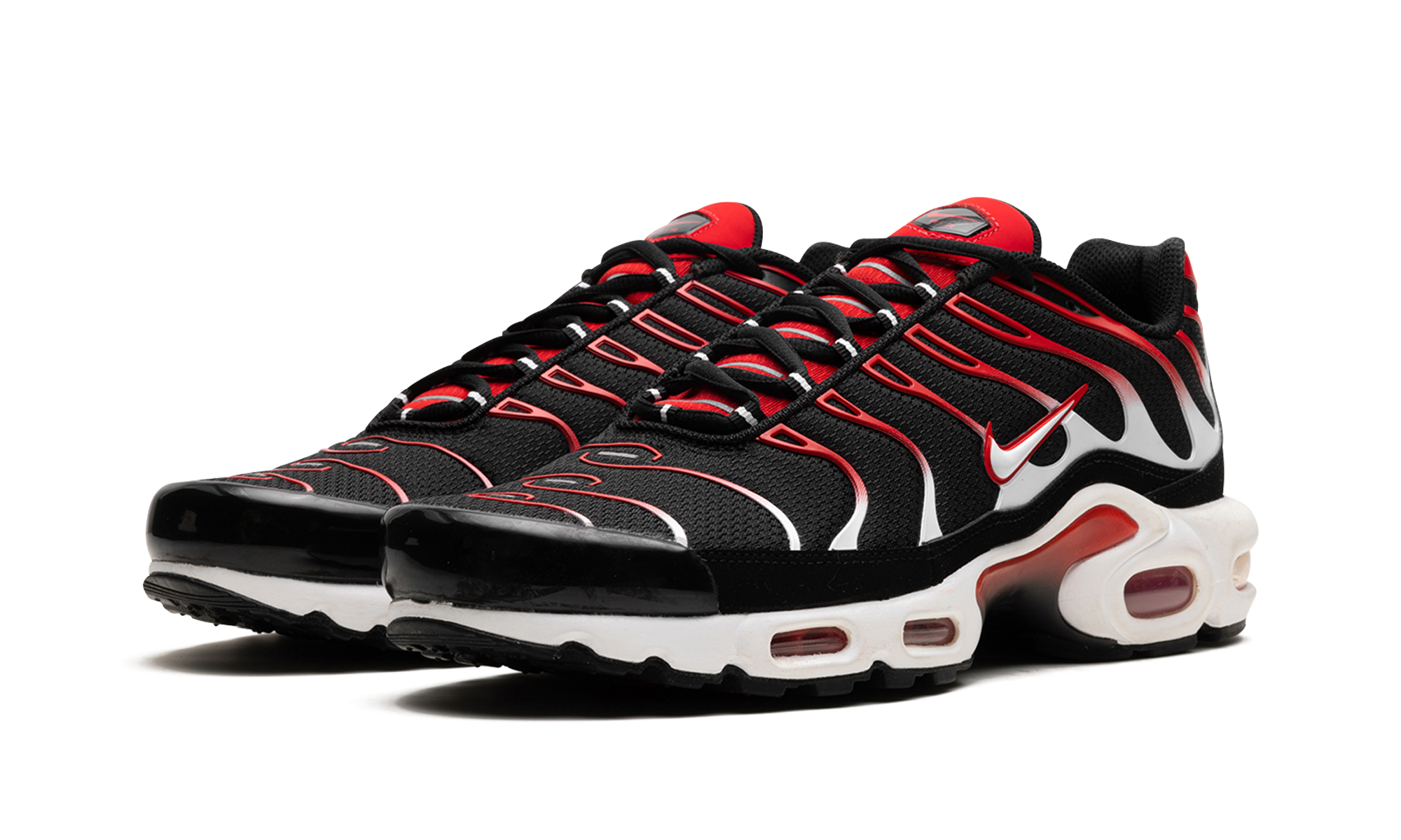 Air Max Plus "Black White University Red" DM0032 004
