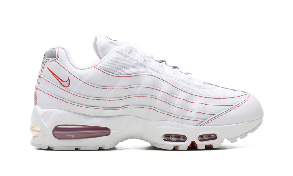 Air Max 95 OG "Big Bubble White University Red" IB7936 100