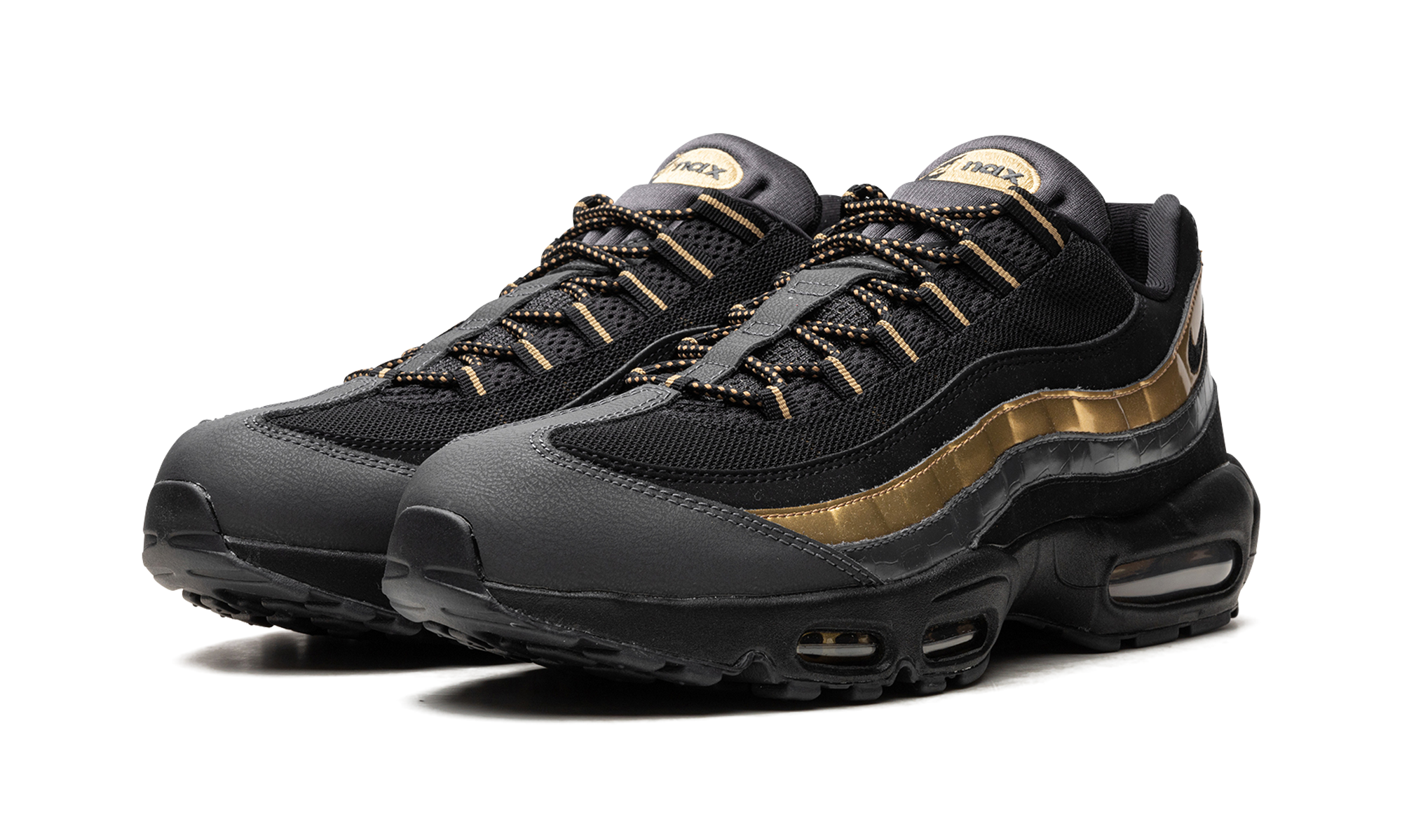 Air Max 95 Premium "BLK/GOLD" 538416 007