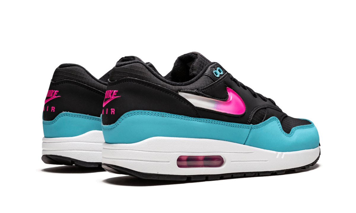 Air Max 1 "Jewel Swoosh - Black Blue Furry" CI2450 001