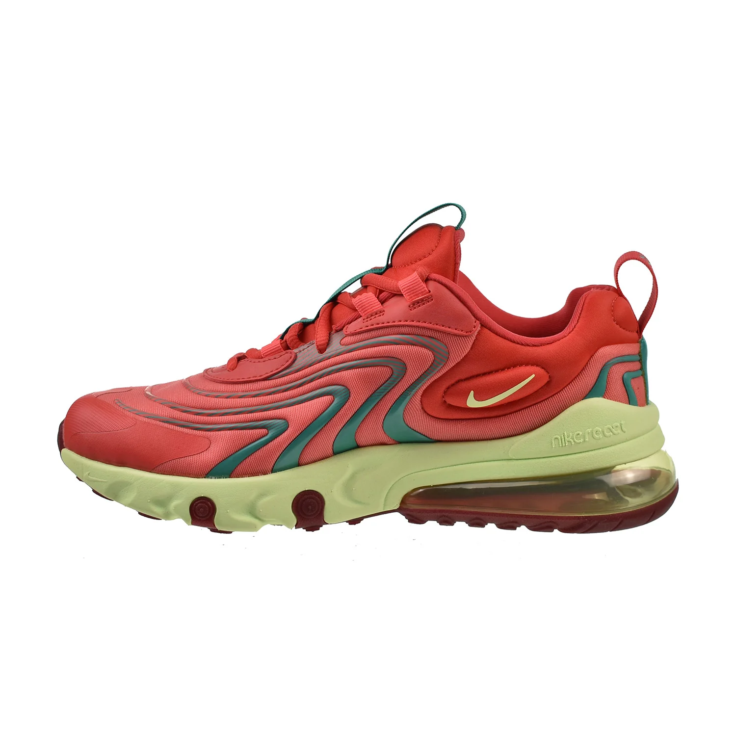 Air Max 270 React ENG GS "Track Red-Magic Ember" cd6870 601