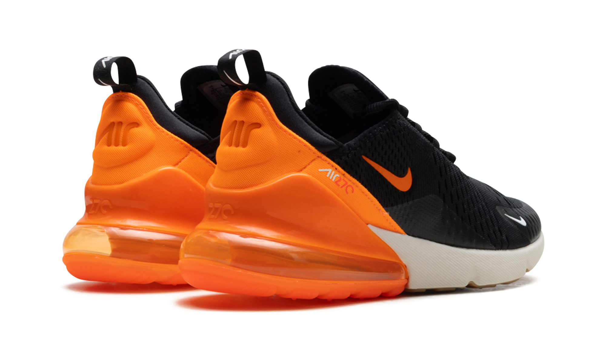 Air Max 270 "Black/Total Orange-Bright Crimson" AH8050 030