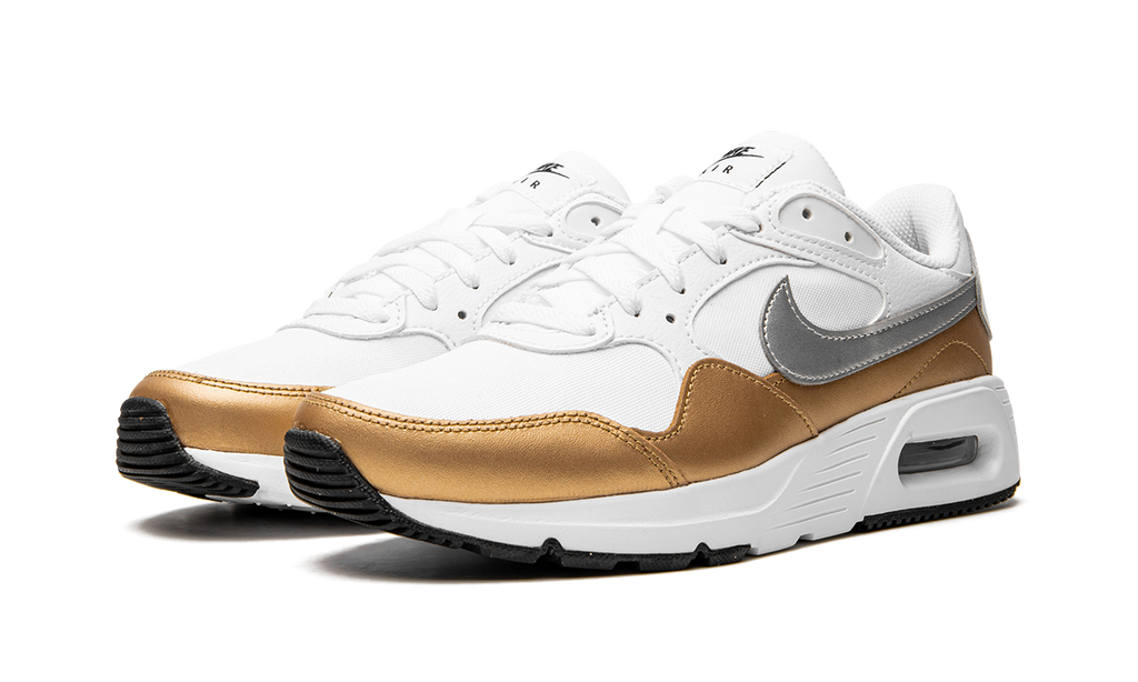 WMNS Air Max SC "White Metallic Gold" CW4554 107