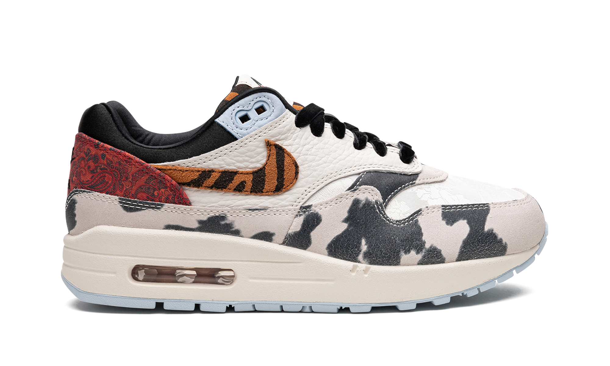 AIR MAX 1 '87 MNS WMNS "Tiger Swoosh Cow Print" FD0827 133