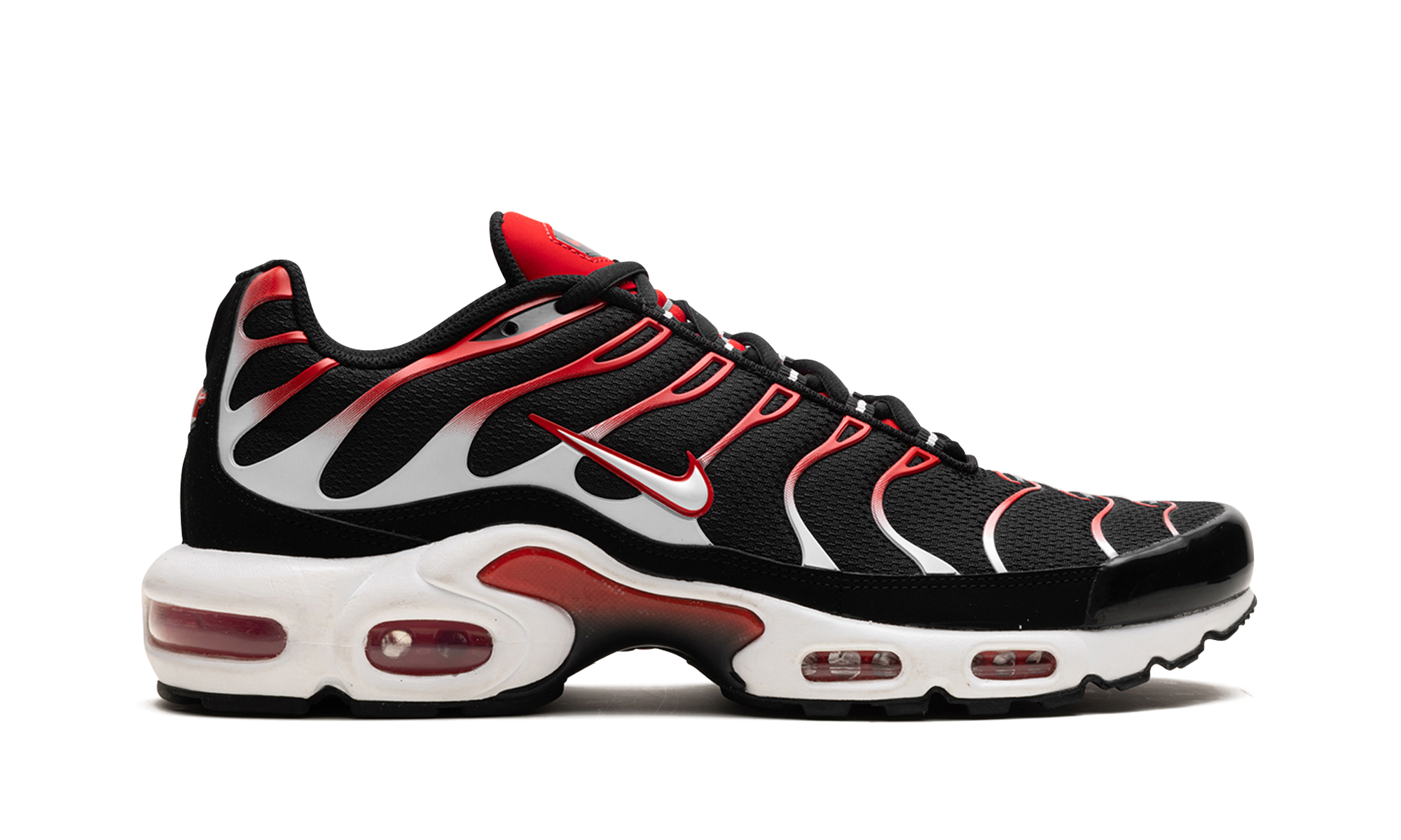Air Max Plus "Black White University Red" DM0032 004