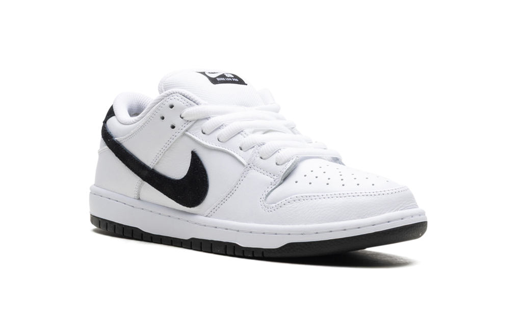 SB Dunk Low "White Black" HF3704 100