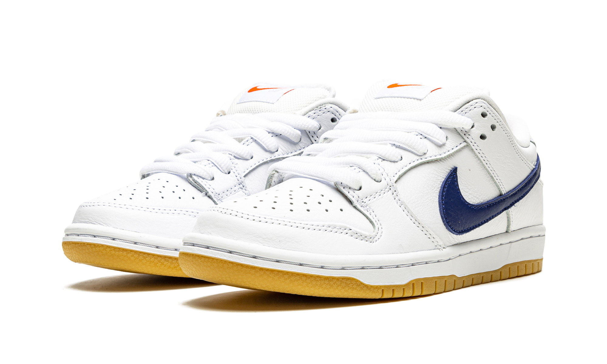SB Dunk Low Pro Iso "Orange Label - White / Navy" CZ2249 100