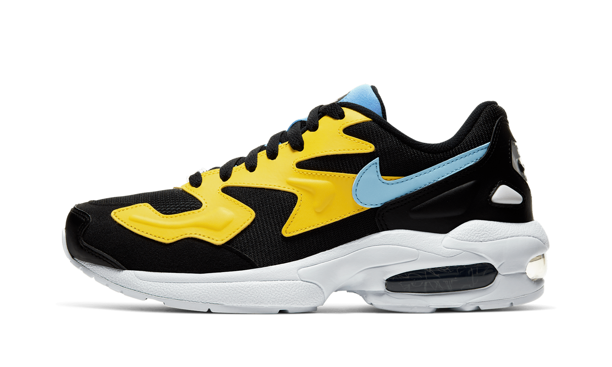 Air Max 2 Light WMNS "Yellow Light Blue Black" CJ7980 700